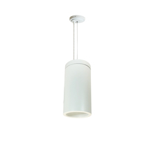 Nora NYLS3-6C1L330NP01WWW - 6" Sapphire III Cable Mount White Cylinder, Matte Powder White Reflector/Matte Powder White
