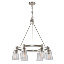  AC10765BN - Clarence 6-Light Chandelier