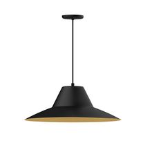Montclair Light Works PEB203-41-75 - XL Choices Angled Cap 24" pendant