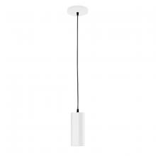 Montclair Light Works PEB418-44-C21 - 3.5" Jordan shade, white cord with canopy, White