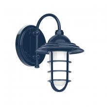 Montclair Light Works SCB052-50 - 8" Vaportite, wall light, Navy