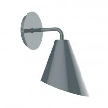 Montclair Light Works SCJ415-40-L10 - Jasmine LED Wall Sconce, Slate Gray