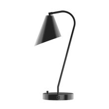 Montclair Light Works TLC415-41 - 23" Jasmine Table Lamp, Black