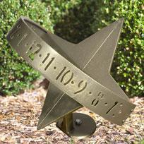 Whitehall 01268 - SUN CLOCK SUNDIAL FRENCH BRONZE