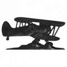 Whitehall 03042 - 30" AIRPLANE WEATHERVANE ROOFTOP BLACK