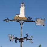 Whitehall 03068 - 30" LIGHTHOUSE WEATHERVANE ROOFTOP COLOR