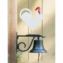 Whitehall 03994 - LARGE BELL WITH ROOSTER COLOR