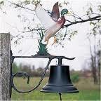 Whitehall 04016 - LARGE BELL WITH DUCK COLOR