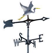 Whitehall 65404 - 30" HERON WEATHERVANE GARDEN COLOR