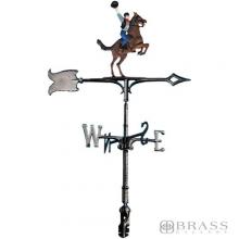 Whitehall 65411 - 30" COWBOY WEATHERVANE GARDEN COLOR