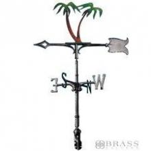 Whitehall 65436 - 30" PALM TREE WEATHERVANE GARDEN COLOR
