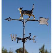 Whitehall 65443 - 30" CAT STANDING WEATHERVANE GARDEN COLOR