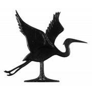 Whitehall 65503 - 30" HERON WEATHERVANE ROOFTOP BLACK