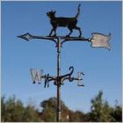 Whitehall 65531 - 30" CAT STANDING WEATHERVANE ROOFTOP BLACK