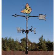 Whitehall 65571 - 30" MONARCH WEATHERVANE ROOFTOP COLOR