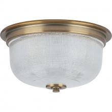  P3740-163 - Archie Collection Two-Light 12-3/8" Close-to-Ceiling