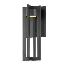  WS-W48616-BK - CHAMBER Outdoor Wall Sconce Light