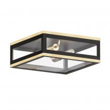  30059CLBKGLD - Neoclass-Outdoor Flush Mount