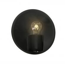Justice Design Group CER-7051-CRB-NCKL - Shield Wall Sconce
