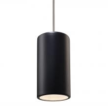 Justice Design Group CER-9625-CRB-CROM-RIGID - Large Cylinder Pendant