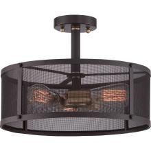 Drum Shade Semi-Flush Mts.