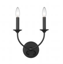  3500-2S-MB - 2 Light Wall Sconce
