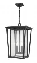  571CHXL-BK - 3 Light Outdoor Chain Mount Ceiling Fixture