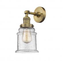 Innovations Lighting 203-BB-G184 - Canton - 1 Light - 7 inch - Brushed Brass - Adjustable Sconce