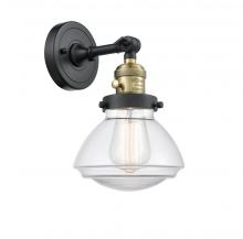  203SW-BAB-G322-LED - Olean - 1 Light - 7 inch - Black Antique Brass - Sconce