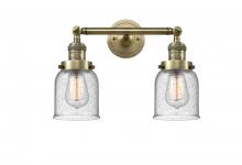 Innovations Lighting 208-AB-G54 - Bell - 2 Light - 16 inch - Antique Brass - Adjustable Bath Vanity Light