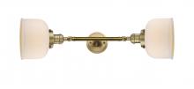 Innovations Lighting 208L-BB-G71 - Bell - 2 Light - 8 inch - Brushed Brass - Adjustable Bath Vanity Light