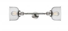 Innovations Lighting 208L-PN-G74 - Bell - 2 Light - 8 inch - Polished Nickel - Adjustable Bath Vanity Light