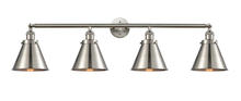  215-SN-M13-SN - Appalachian - 4 Light - 44 inch - Brushed Satin Nickel - Bath Vanity Light