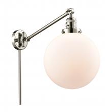 Innovations Lighting 237-PN-G201-10 - Beacon - 1 Light - 10 inch - Polished Nickel -Adjustable Swing Arm