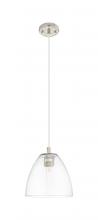 Innovations Lighting 434-1P-PN-GBD-92 - Crown Point - 1 Light - 9 inch - Polished Nickel - Pendant