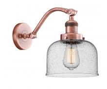 Innovations Lighting 515-1W-AC-G74 - Bell - 1 Light - 8 inch - Antique Copper - Adjustable Sconce