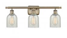  516-3W-AB-G2511 - Caledonia - 3 Light - 25 inch - Antique Brass - Bath Vanity Light