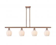Innovations Lighting 516-4I-AC-G461-6 - Norfolk - 4 Light - 48 inch - Antique Copper - Cord hung - Island Light