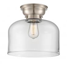 Innovations Lighting 623-1F-SN-G72-L - Bell - 1 Light - 12 inch - Brushed Satin Nickel - Flush Mount