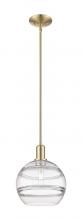 Innovations Lighting 716-1S-CB-G556-10CL - Rochester - 1 Light - 10 inch - Champagne Bronze - Stem hung - Mini Pendant