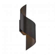  WS-W34524-BZ - Helix Outdoor Wall Sconce Light
