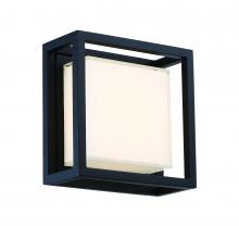  WS-W73620-BK - Framed Outdoor Wall Sconce Light