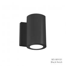  WS-W9101-BK - Vessel Outdoor Wall Sconce Light
