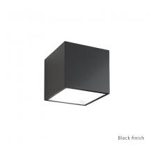  WS-W9202-BK - Bloc Outdoor Wall Sconce Light