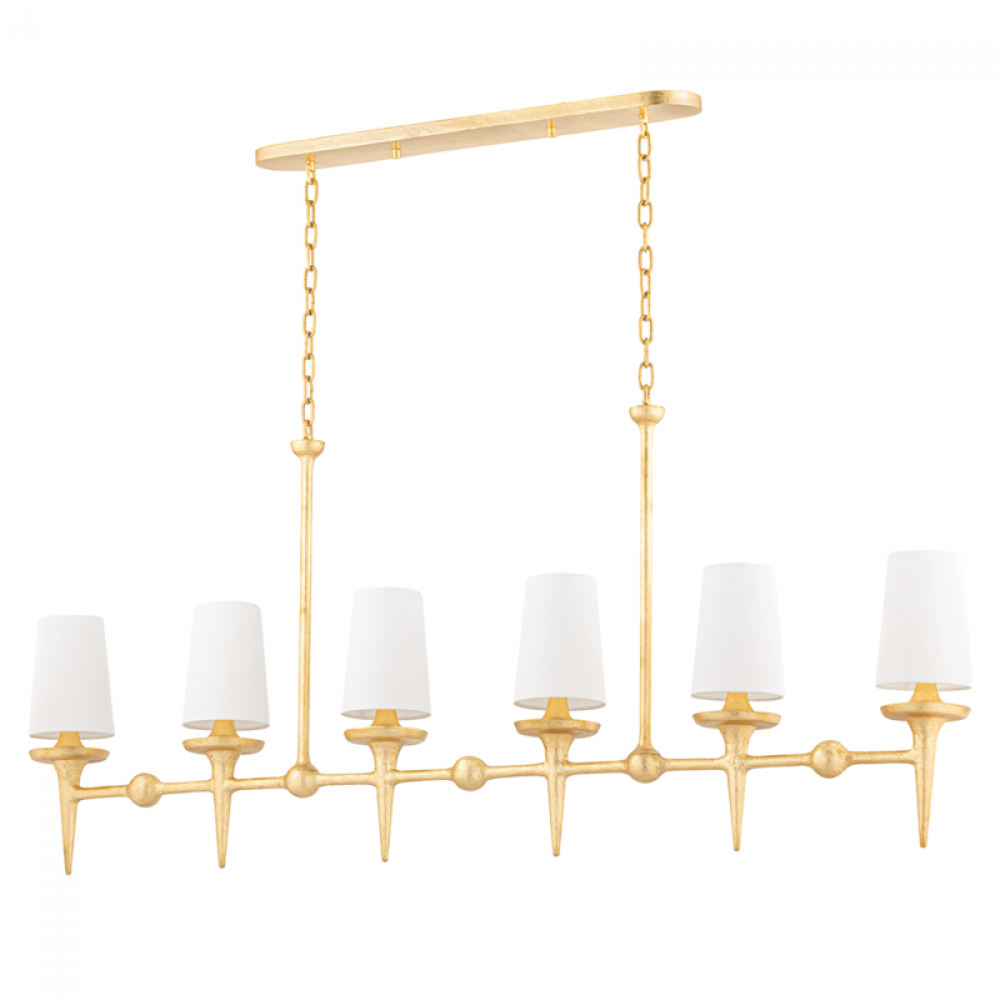 Hudson Valley Torch Linear Chandelier - Thumbnail 2