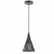 Dainolite REB-71P-MB - 1 Light Pendant in Matte Black