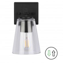 Dainolite WND-51W-MB - 1 Light Wall Sconce in Matte Black