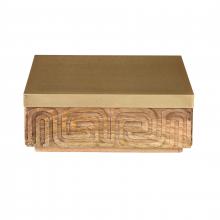  H0897-10988 - Maze Box - Large Natural
